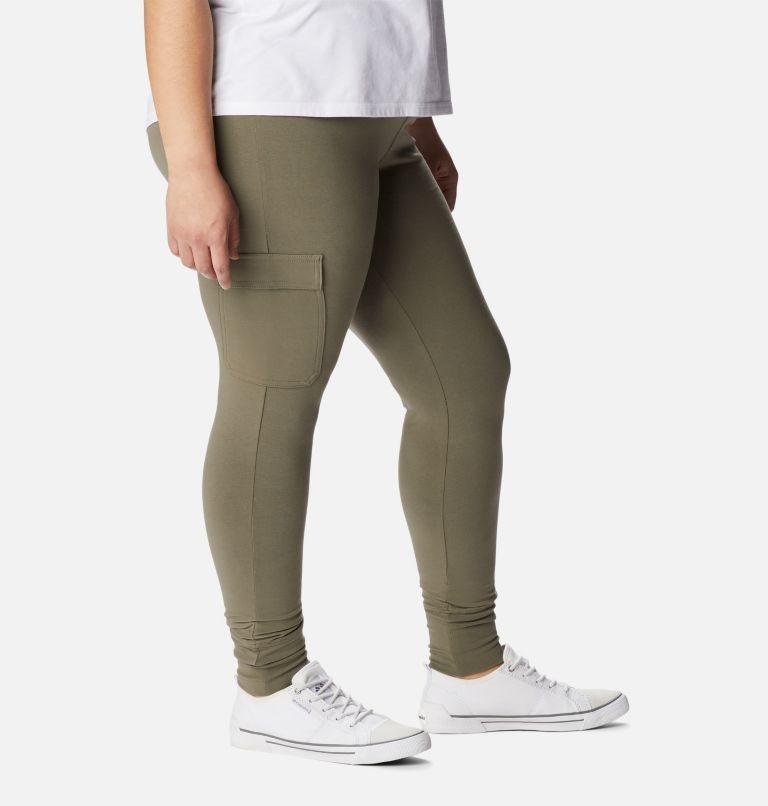 Colanti Columbia Trek Dama Masline Verzi | Plus Size QB1QZ079M